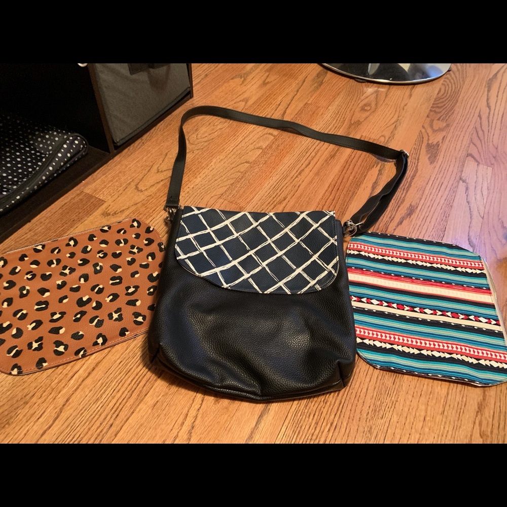 Thirty one studio bag with three flaps